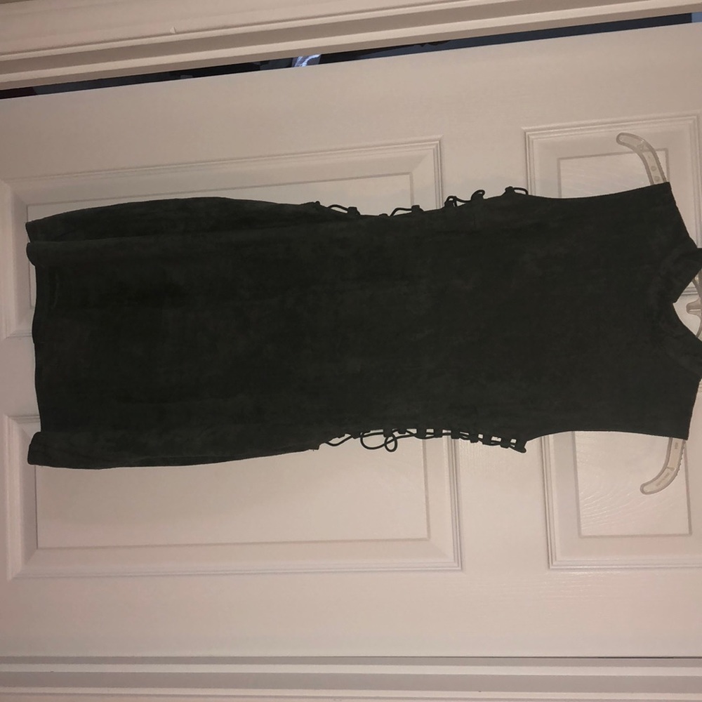 Olive Green Party dress